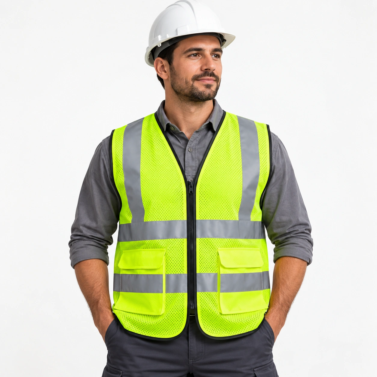 Reflective Safety Vest / Jacket - view 3